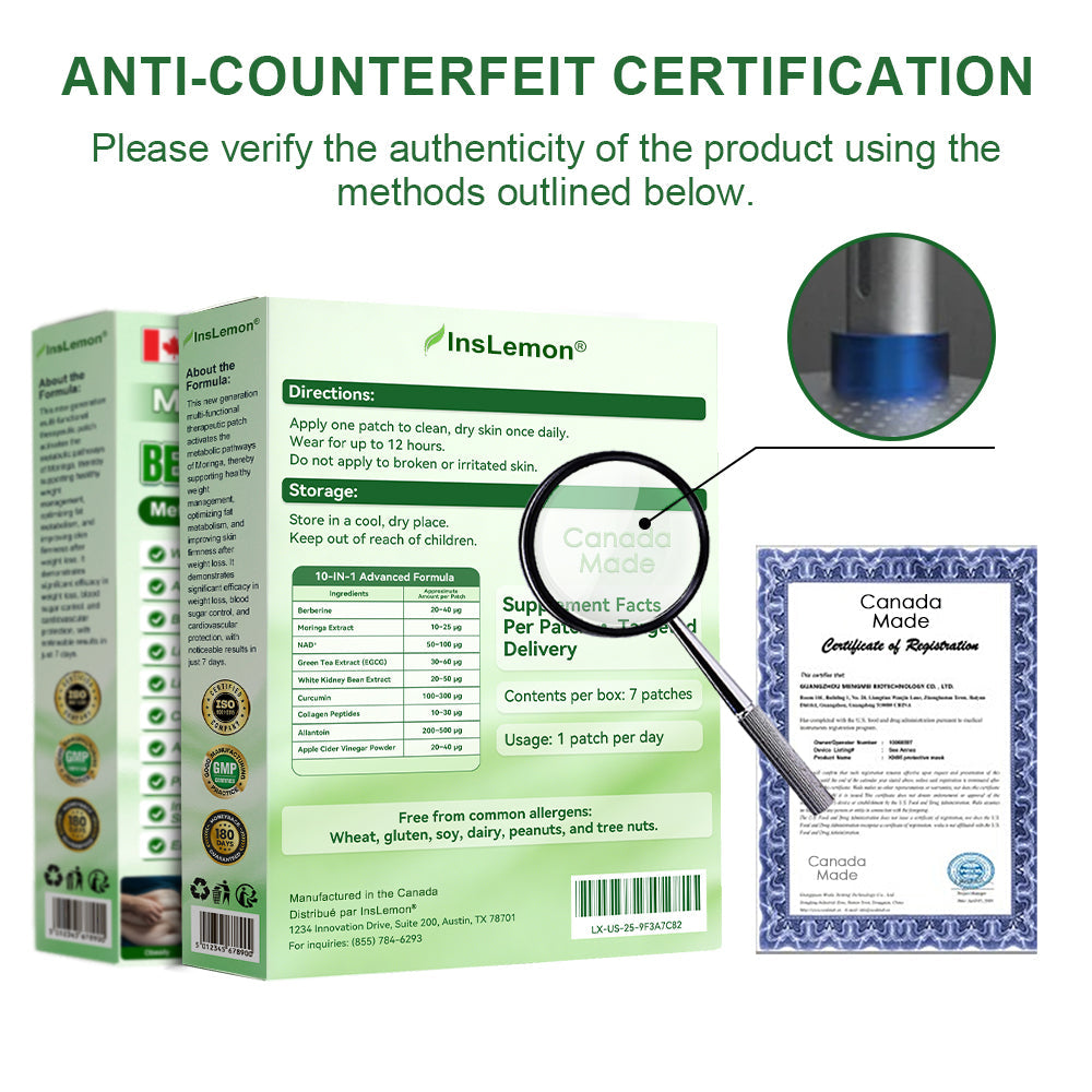 🇨🇦𝐈𝐧𝐬𝐋𝐞𝐦𝐨𝐧® 𝗠𝗼𝗿𝗶𝗻𝗴𝗮 × 𝗕𝗲𝗿𝗯𝗲𝗿𝗶𝗻𝗲 × 𝗔𝗠𝗣𝗞 𝟭𝟬-𝗶𝗻-𝟭 𝗠𝗲𝘁𝗮𝗯𝗼𝗹𝗶𝗰 𝗦𝘂𝗽𝗽𝗼𝗿𝘁 𝗡𝗮𝗻𝗼 𝗠𝗶𝗰𝗿𝗼𝗻𝗲𝗲𝗱𝗹𝗲 𝗣𝗮𝘁𝗰𝗵🇨🇦(𝐉𝐮𝐬𝐭 𝐨𝐧𝐜𝐞 𝐚 𝐝𝐚𝐲, 𝐯𝐢𝐬𝐢𝐛𝐥𝐞 𝐜𝐡𝐚𝐧𝐠𝐞𝐬 𝐢𝐧 𝟕 𝐝𝐚𝐲𝐬） ✅ 𝐅𝐨𝐫 𝐨𝐛𝐞𝐬𝐢𝐭𝐲, 🅛🅞🅞🅢🅔 🅢🅚🅘🅝,𝐝𝐢𝐚𝐛𝐞𝐭𝐞𝐬, 𝐬𝐥𝐞𝐞𝐩 𝐚𝐩𝐧𝐞𝐚, 𝐣𝐨𝐢𝐧𝐭 𝐢𝐬𝐬𝐮𝐞𝐬, 𝐚𝐧𝐝 𝐦𝐨𝐫𝐞